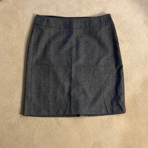 NWT grey knee length pencil skirt